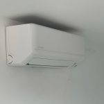Customer photo: Installed air conditioning in music studio
