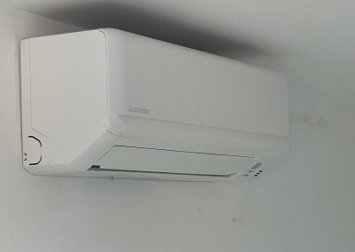 Customer photo: Installed air conditioning in music studio