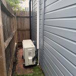 Customer photo: Installed an aircon unit in our garden room