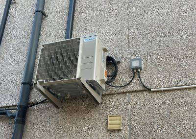 Customer photo: Air conditioning unit fitted
