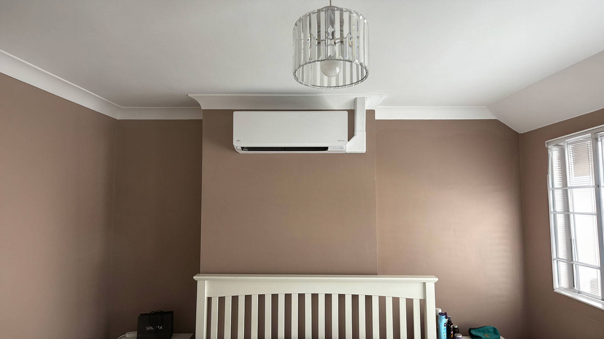Aircon install for 2 bedrooms in Epsom